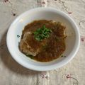 ✼mimosa✼'s cooksnap of when they made 鶏ミンチと豆腐のみぞれあんかけハンバーグ.