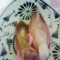 おばＱ's cooksnap of when they made 少し待ってね * みょうがの甘酢漬け.