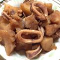 ジャスミン花's cooksnap of when they made いかとじゃがいもの甘辛煮.