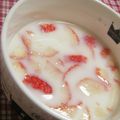 かごちゃー's cooksnap of when they made 簡単✿いちご みるく✿.