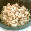 akyapo's cooksnap of when they made 鶏肉と塩昆布の炊き込みご飯.