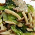 まぐるす's cooksnap of when they made ☆楽安☆青梗菜と豚肉としめじの中華炒め.