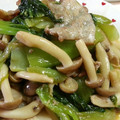 まぐるす's cooksnap of when they made ☆楽安☆青梗菜と豚肉としめじの中華炒め.