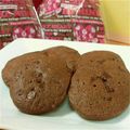 やす吉48's cooksnap of when they made サクサク☆ココアチョコチップクッキー☆.