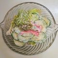 なめこおろし's cooksnap of when they made サニーレタスときゅうりのごまサラダ.