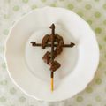 pitachan1's cooksnap of when they made ポッキーで簡略ハガレン☆マーク.