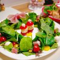 aco63☆'s cooksnap of when they made クリスマスレシピ☆☆☆《リースサラダ》.