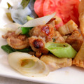 スマイルちょこ's cooksnap of when they made 鶏肉と長ネギの炒めもの.