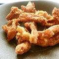 いちごぱぴこ's cooksnap of when they made 鶏皮カリカリ揚げ.