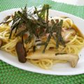 ブンショウ's cooksnap of when they made ツナとしめじのおろしスパゲティ.