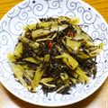 B子chan's cooksnap of when they made 蕗とひじきの煮物.