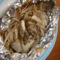 ree_happy's cooksnap of when they made 鱈のオイマヨホイル焼き.
