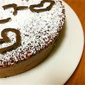 chie☆hika's cooksnap of when they made チョコ好き❤我が家のガトーショコラ.