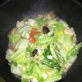 もかにゃぉ★'s cooksnap of when they made 白菜としいたけのあっさり炒め煮込み.