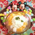 みなみんくっきんぐ's cooksnap of when they made マンゴーゼリー バニラアイス添え.
