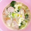 ちゃきえ's cooksnap of when they made 余った生クリームで中華スープ.