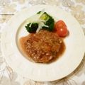 ribon♪'s cooksnap of when they made 蓮根＆キャベツ入り～✿つくねの照り焼き✿.
