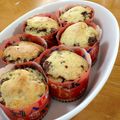 sanayoh's cooksnap of when they made ノンノン◎チョコバナナマフィン.