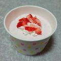 matsuyome's cooksnap of when they made バレンタインにも♡苺たっぷり簡単ムース♡.