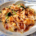 在宅勤務のおじさん's cooksnap of when they made 行列の中華屋さんの♪もやしニラ玉あんかけ.