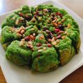 クックRZ3813☆'s cooksnap of when they made ステンレス多重構造鍋でほうれん草のケーキ.