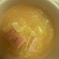 9ma9ma's cooksnap of when they made ＊とろとろキャベツとベーコンの味噌汁＊.