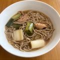 バンビーノ☆'s cooksnap of when they made 鳥肉de♡簡単絶品鴨せいろ(鴨南蛮そば).