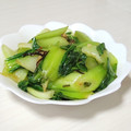 ぱふ♪'s cooksnap of when they made 青梗菜と塩昆布のニンニク炒め.