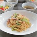 イベ長's cooksnap of when they made 豆乳で♡和風カルボナーラ.