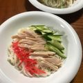 Ruriluru's cooksnap of when they made 冷やし中華風・ストライプそうめん.