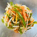 azbjbn's cooksnap of when they made 簡単*もやしとピーマンと人参のナムル*.