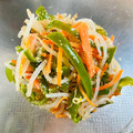 azbjbn's cooksnap of when they made 簡単*もやしとピーマンと人参のナムル*.