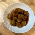 ＊haluco＊'s cooksnap of when they made 業務スーパーの肉だんごでミートボール.