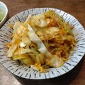ばたみそーぱん☆'s cooksnap of when they made 簡単☆キャベツと春雨のキムチ炒め.