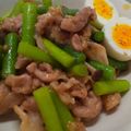 犬の耳's cooksnap of when they made 豚バラとにんにくの芽のスタミナ炒め.