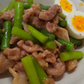 犬の耳's cooksnap of when they made 豚バラとにんにくの芽のスタミナ炒め.