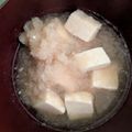 風さやか's cooksnap of when they made 大根おろし汁で☆温かいお豆腐スープ.