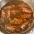 アスパラだいすき's cooksnap of when they made 生臭くならない！香ばしいえび頭の味噌汁☆.