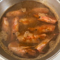 アスパラだいすき's cooksnap of when they made 生臭くならない！香ばしいえび頭の味噌汁☆.