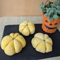 ぶ〜ちゃん's cooksnap of when they made 30分で完成⁉不思議パンのかぼちゃパン.