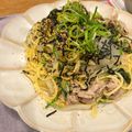 おげんげん☻'s cooksnap of when they made お店の味！！豚肉とネギの和風パスタ☆.