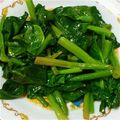 うめたむ's cooksnap of when they made ほうれん草にクレイジーソルトだけ☆.