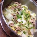 Nqrumin's cooksnap of when they made 白菜と豚肉のトロリ炒め.