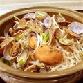 ふ～…'s cooksnap of when they made 土鍋で♪あさりの酒蒸しもやし入り。.