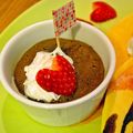 まぁ！'s cooksnap of when they made ＊二人のフォンダンショコラ*.