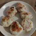 3姉妹ちゃんママ's cooksnap of when they made 安価！カニカマ＆はんぺんで海老カツ風.