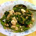 CT06878's cooksnap of when they made からし菜と豆腐炒め.