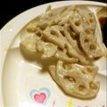 たこにゃご's cooksnap of when they made 下味つけて ☆ レンコンサラダ.