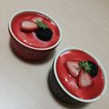 らうみ☆'s cooksnap of when they made デコチョコスプーン付　苺とチョコのムース.