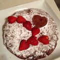 しゅあらん♡'s cooksnap of when they made 簡単なのにしっとり美味しいガトーショコラ.